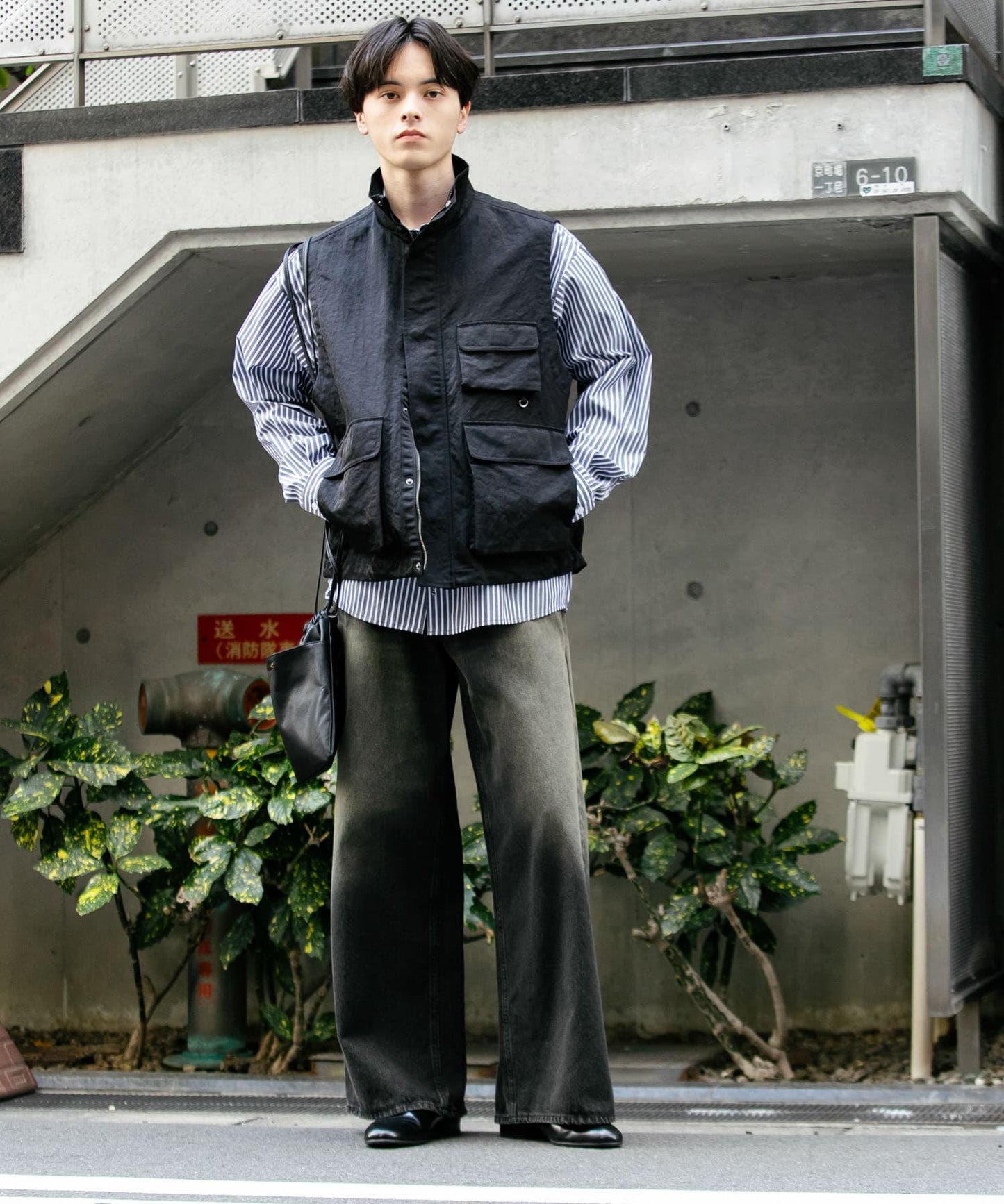 多口袋工裝馬甲