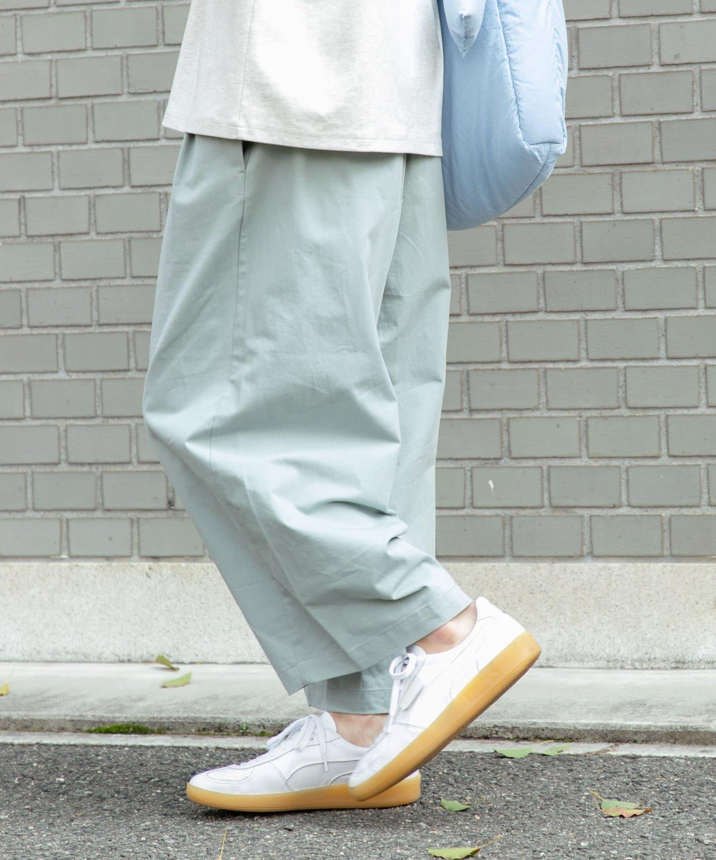 桶型休閒長褲
