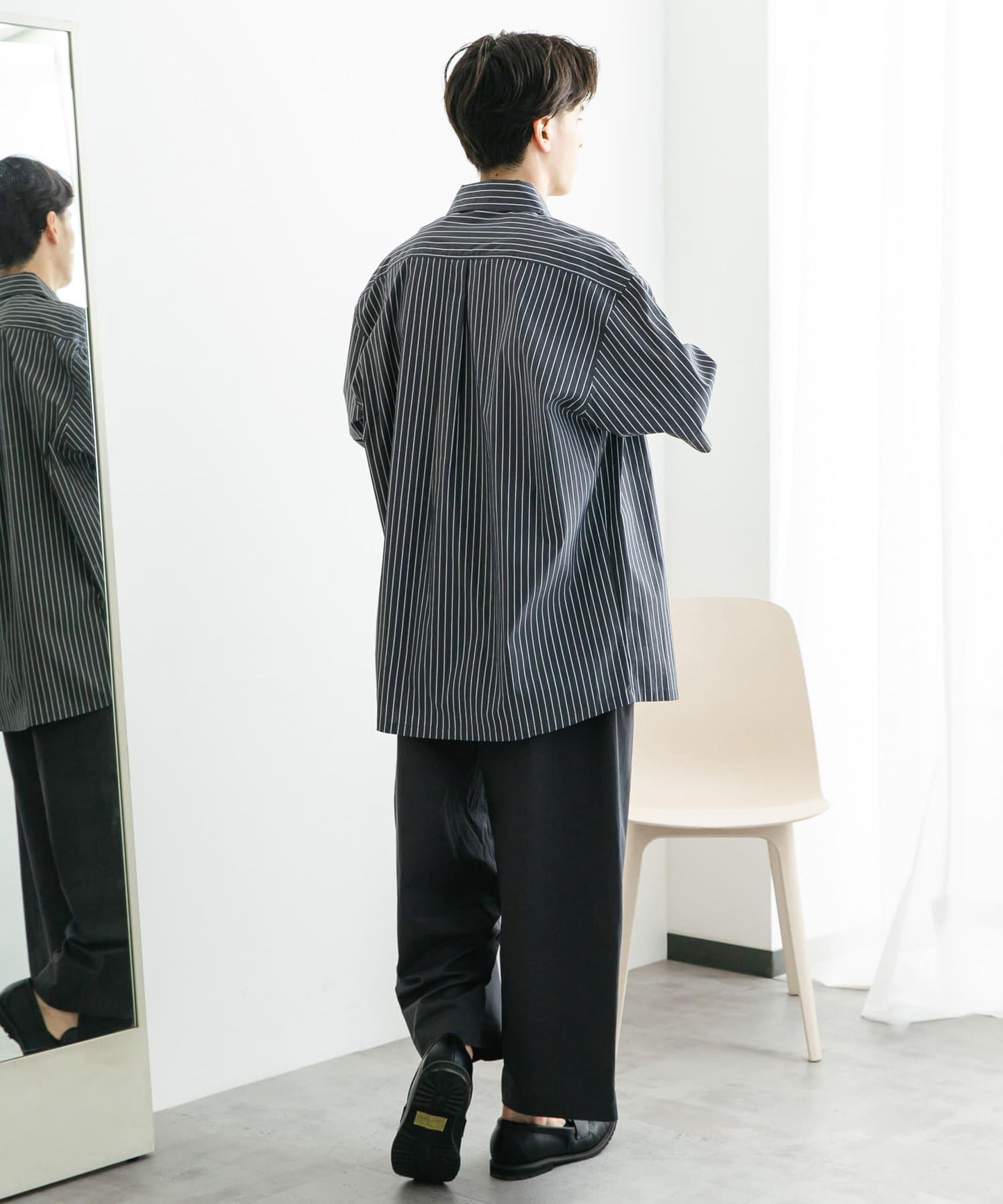 桶型休閒長褲
