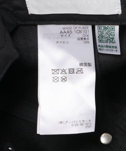 背面條碼標誌棒球帽