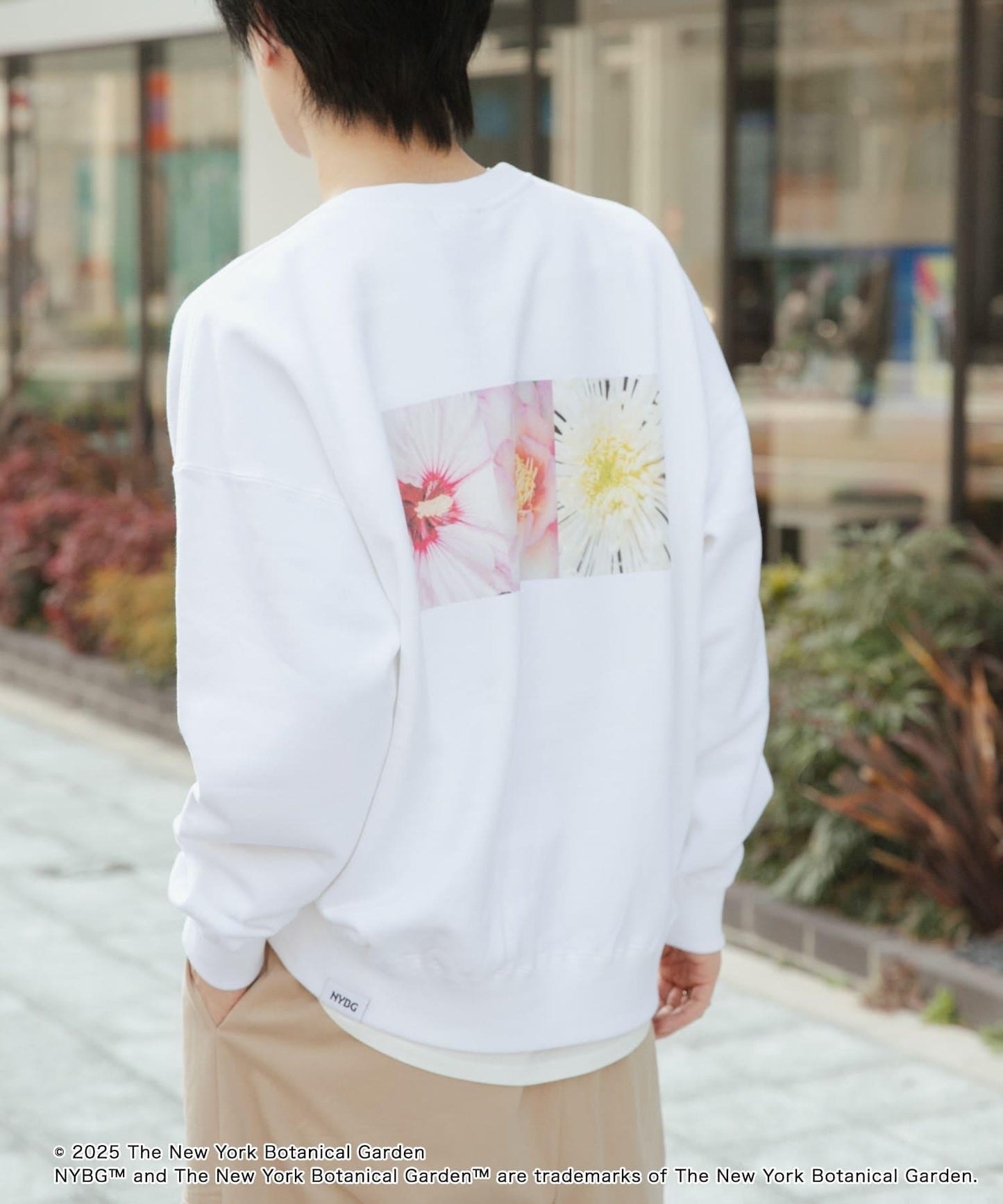 NYBG 圓領寬鬆衛衣A