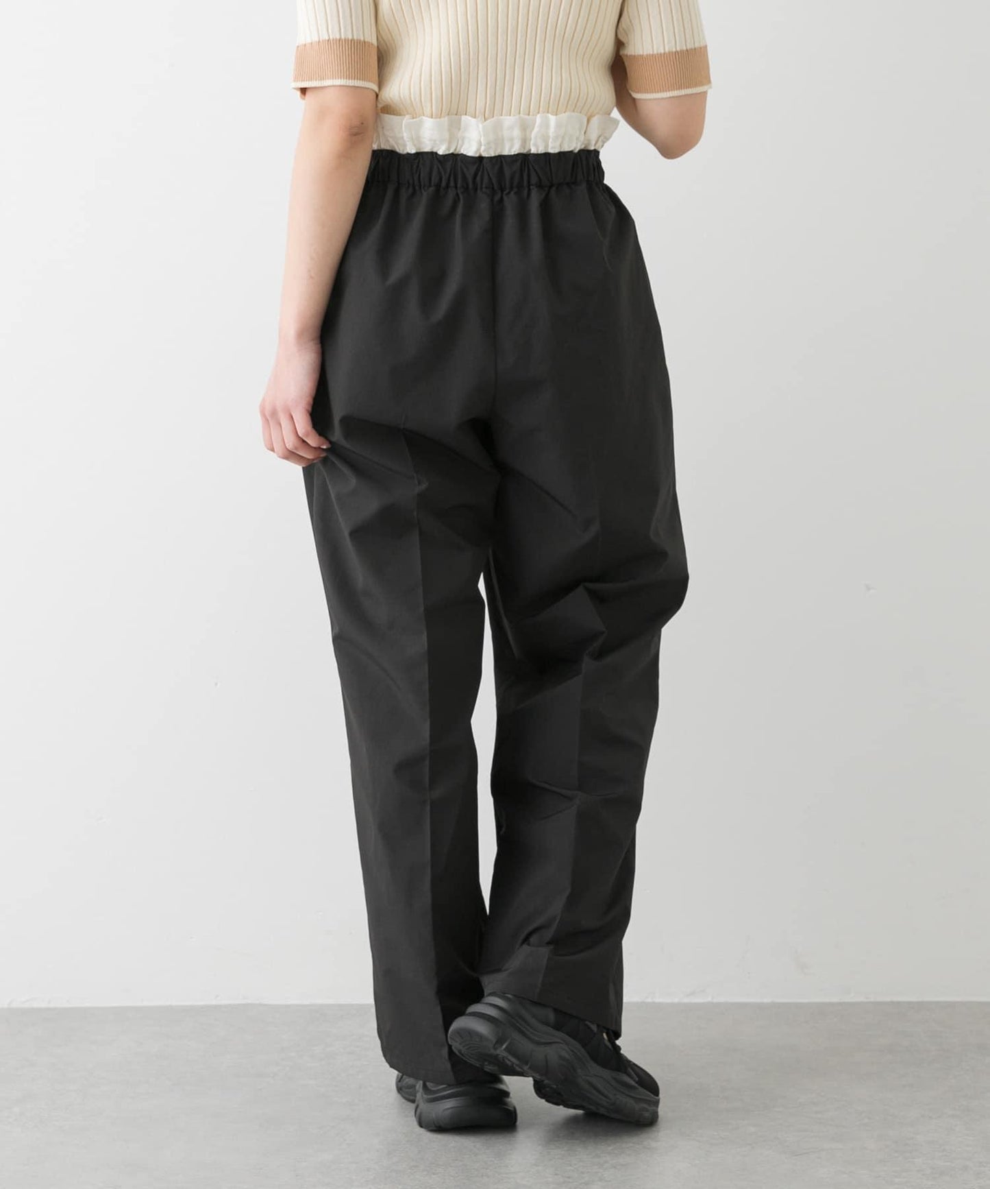 雙層腰設計長褲