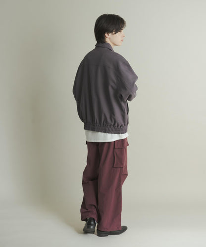 工裝寬鬆長褲