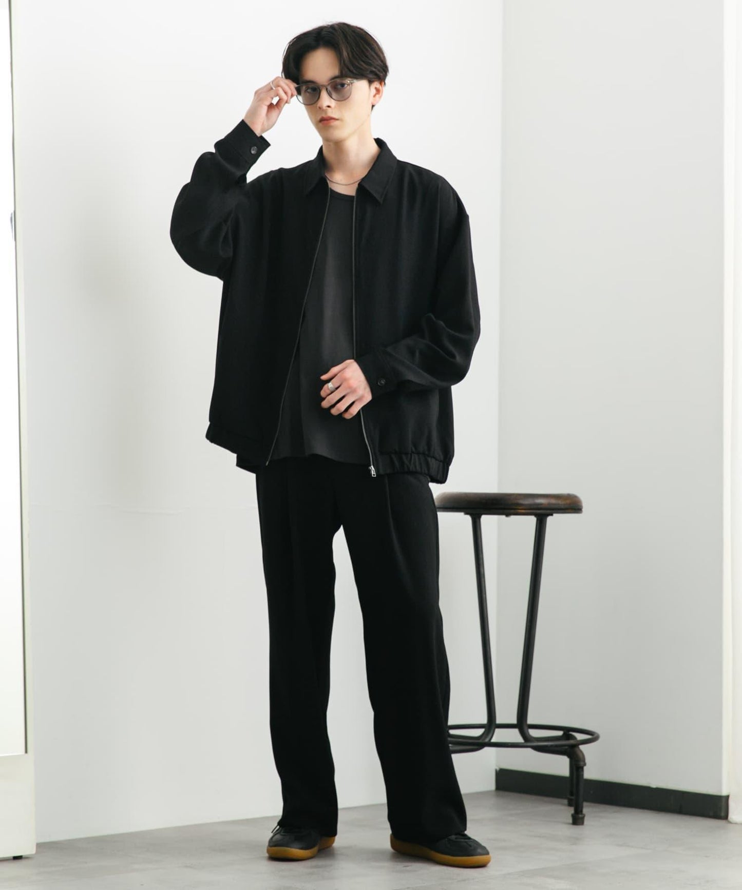 UR TECH DRYLUXE 亞麻風寬鬆長褲