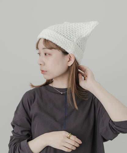 貓耳針織帽