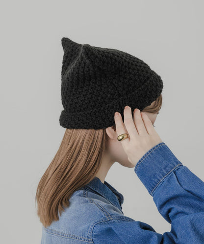 貓耳針織帽