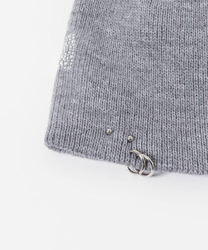 holy number 7 蝴蝶結針織帽