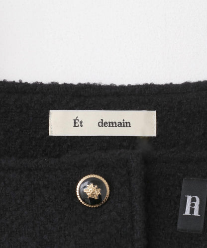 Et demain 羊毛圈花呢馬甲