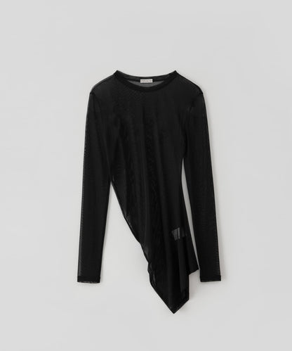 RRACE 透視針織上衣