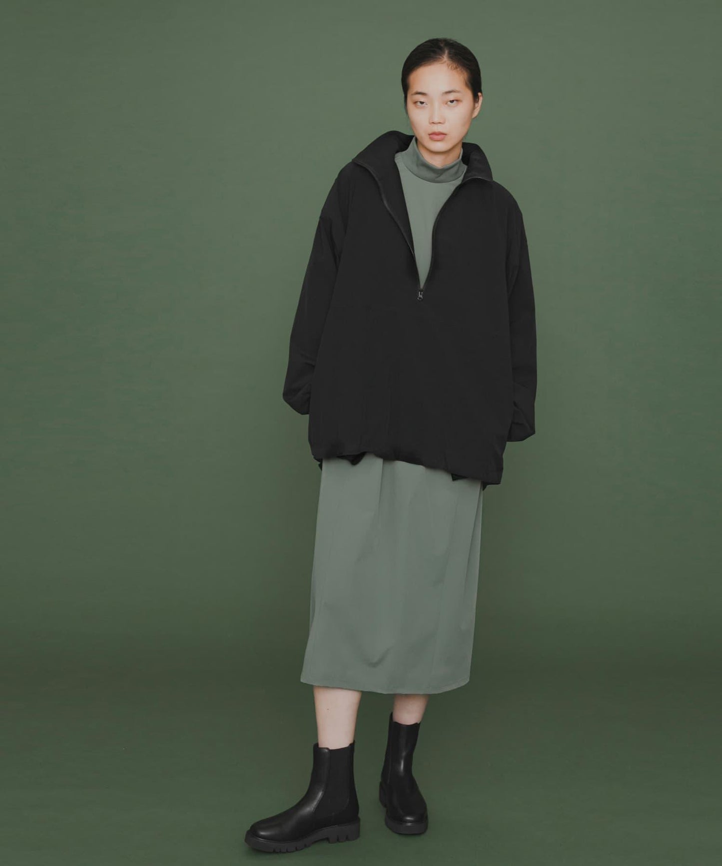 『中性款』Uiscel 4向彈力套頭衫