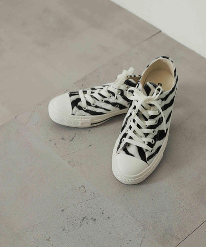 CONVERSE ALLSTAR 斑馬紋毛絨