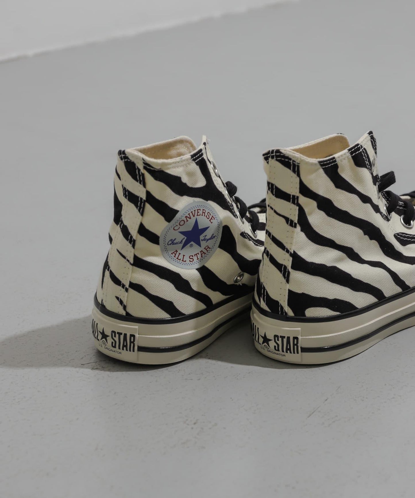 CONVERSE {ALL STAR} 美國斑馬高幫
