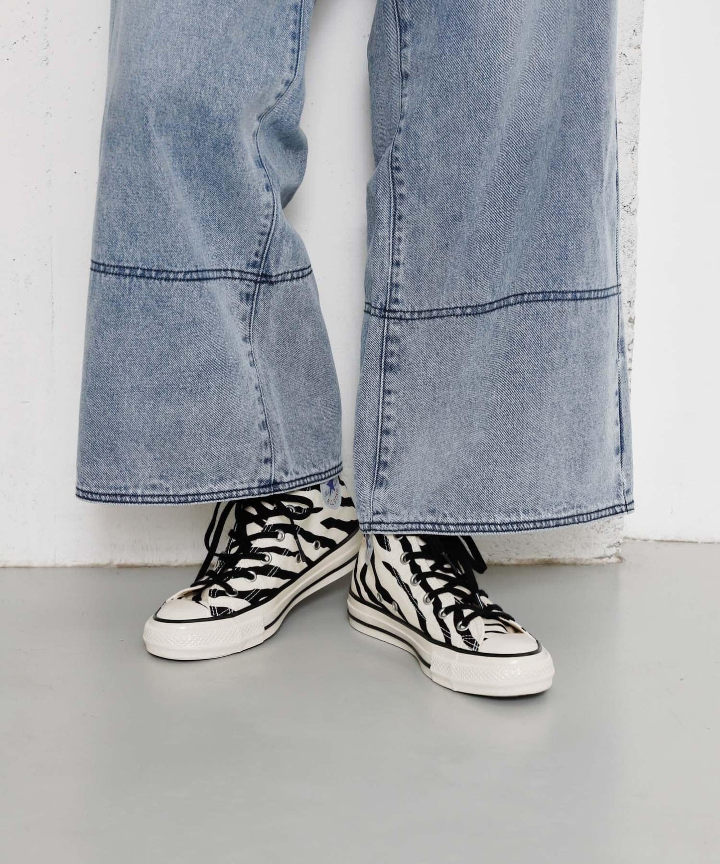CONVERSE {ALL STAR} 美國斑馬高幫