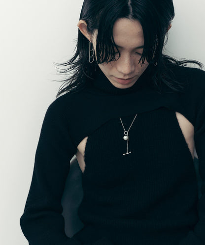 SMELLY so’三股鏈條耳環