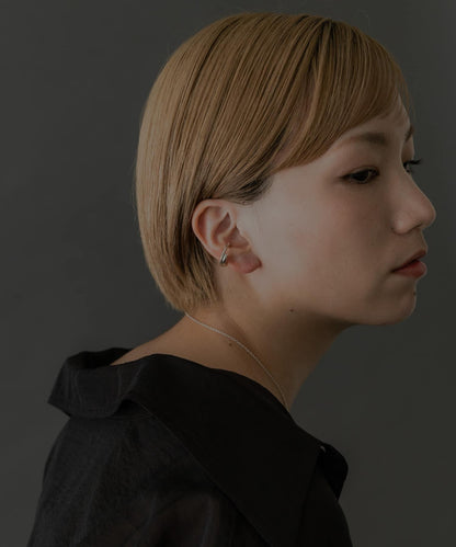 SMELLY so’重疊圓環耳夾