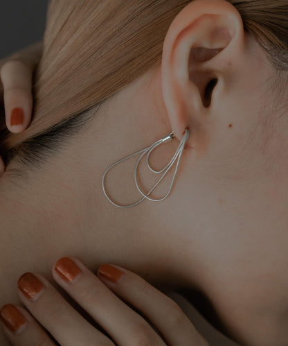 SMELLY so’三股鏈條耳環