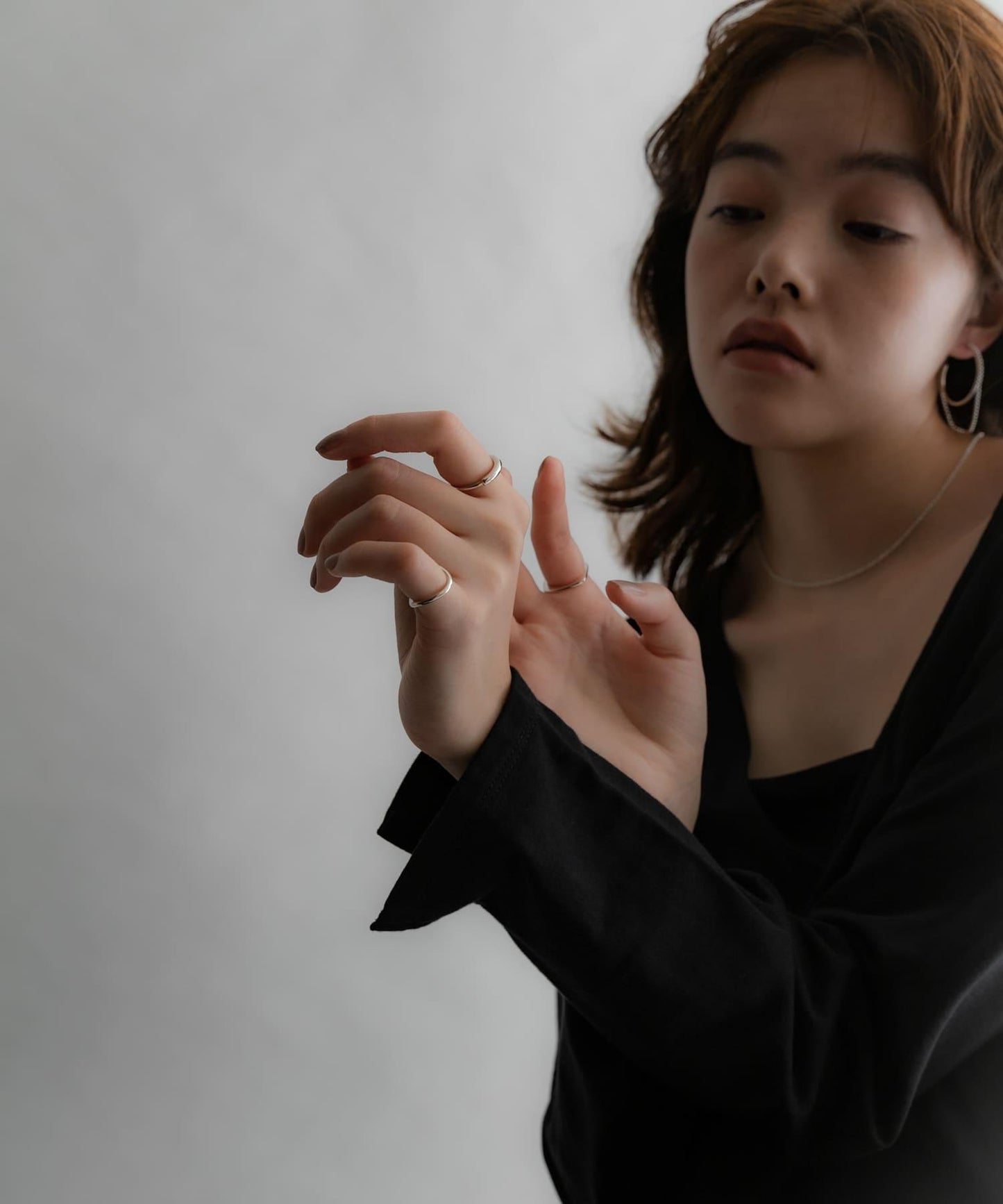 SMELLY so’重疊曲線戒指