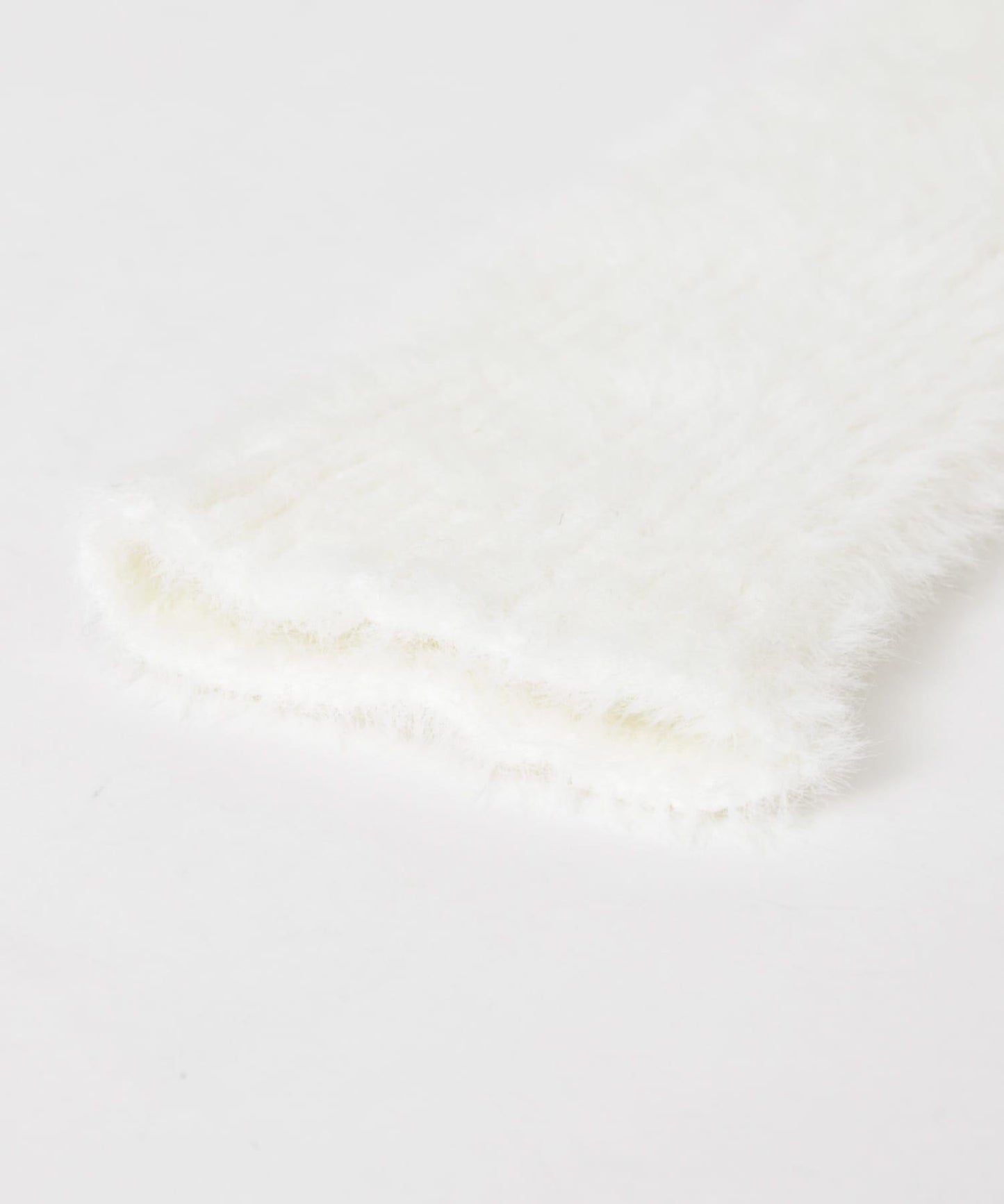 長款毛絨針織手套