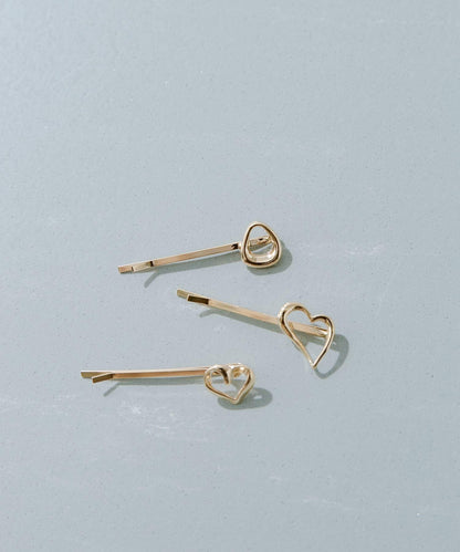 愛心3件套髮夾