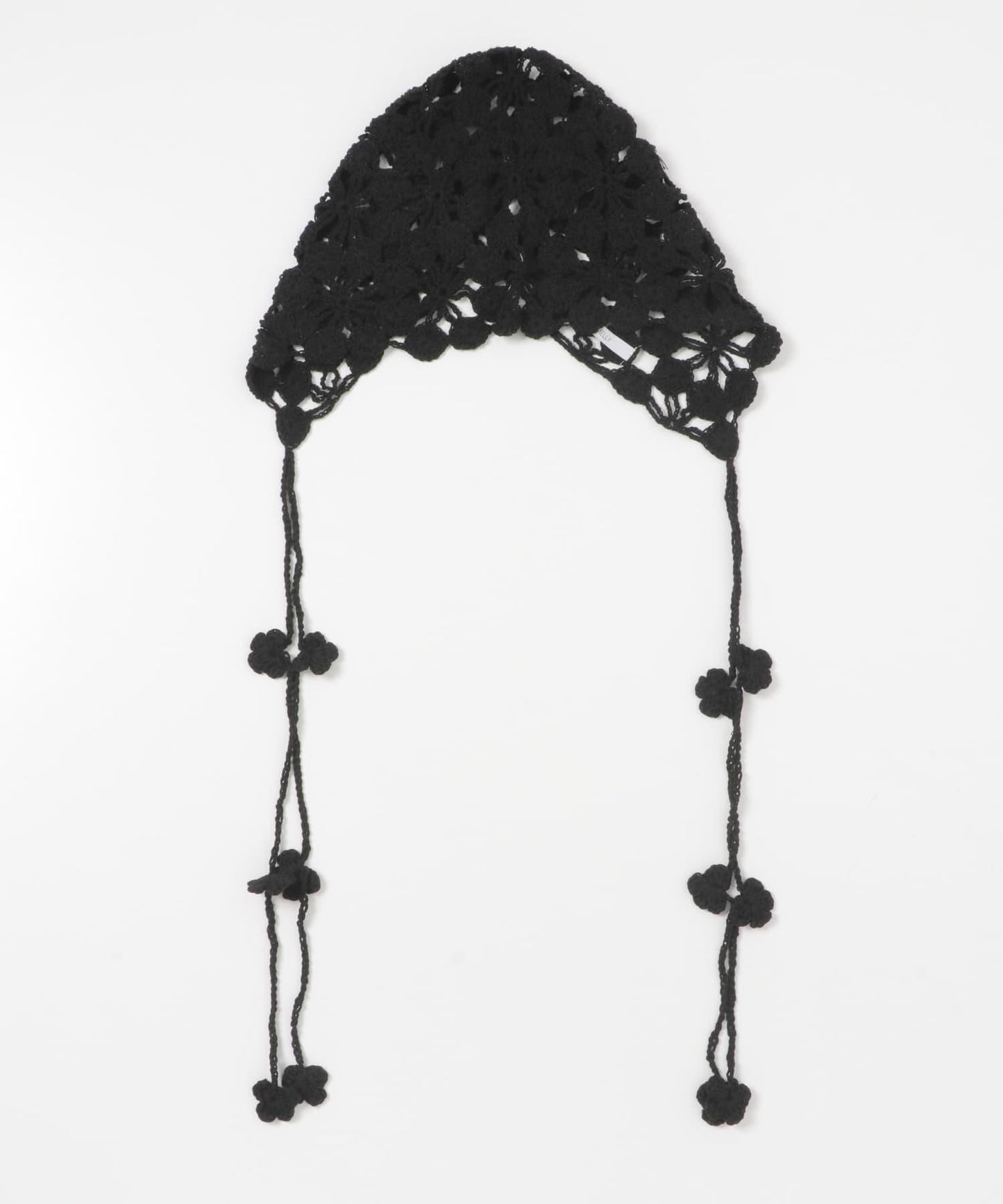 花卉鉤編帽