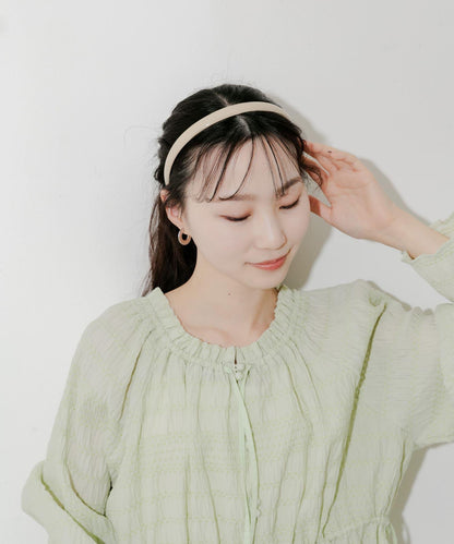 漆皮髮箍