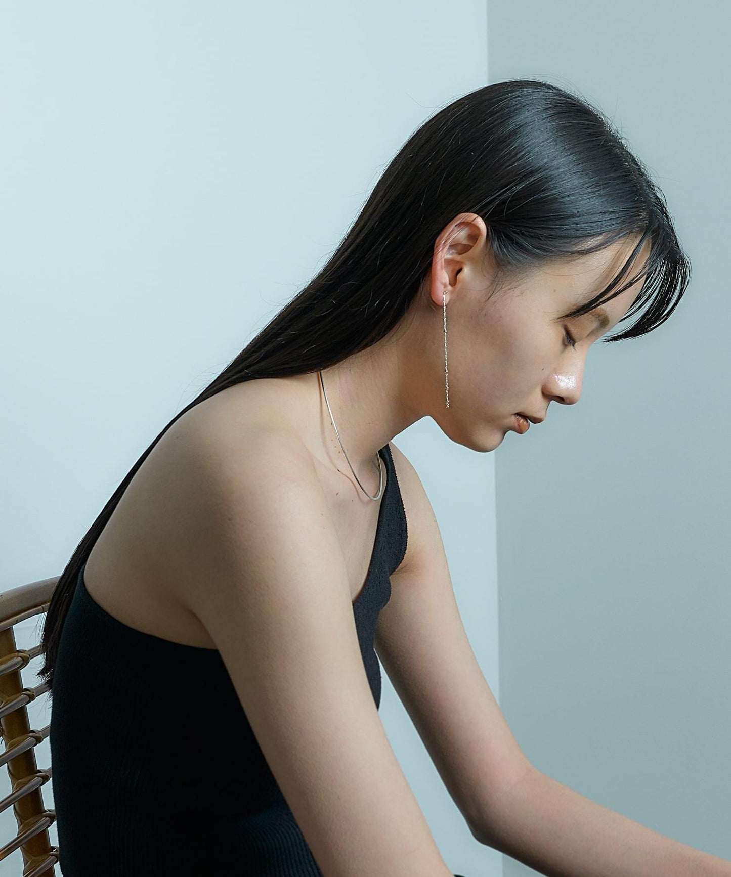 SMELLY so’組合鏈條耳環