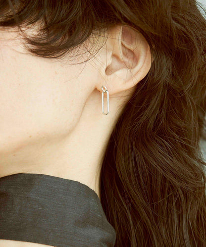 SMELLY so’橢圓形耳環