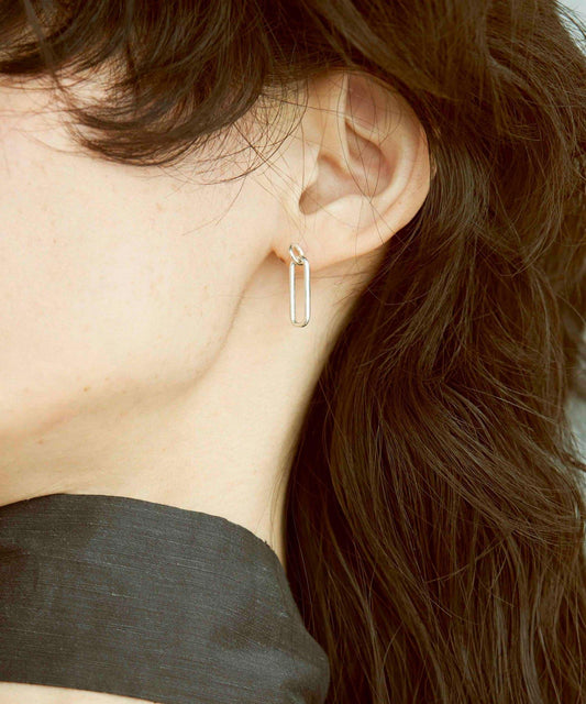 SMELLY so’橢圓形耳環