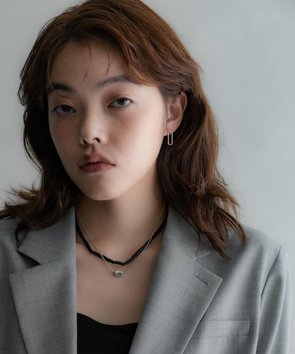 SMELLY so’橢圓形耳環