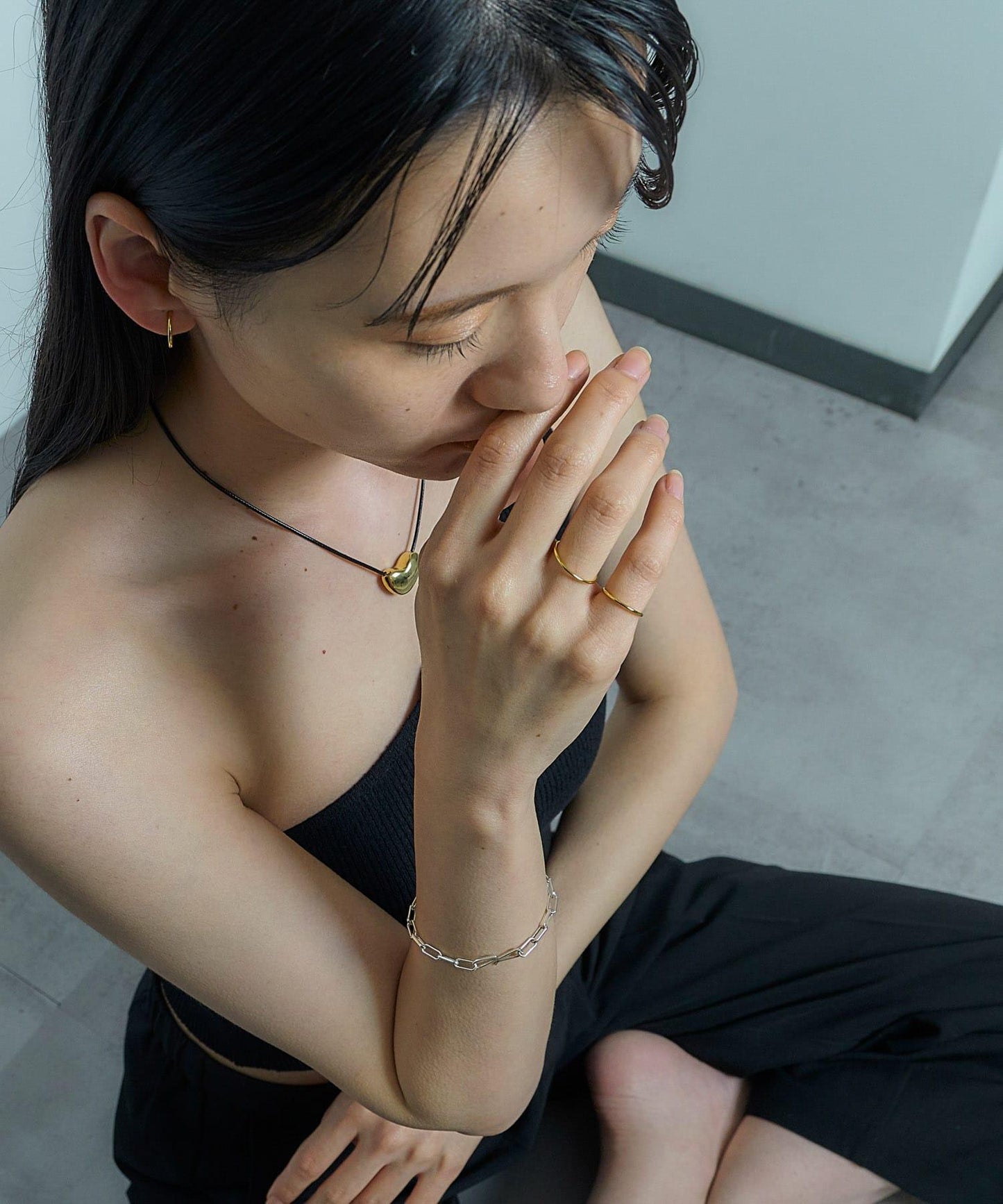 SMELLY so’細款圓環耳環