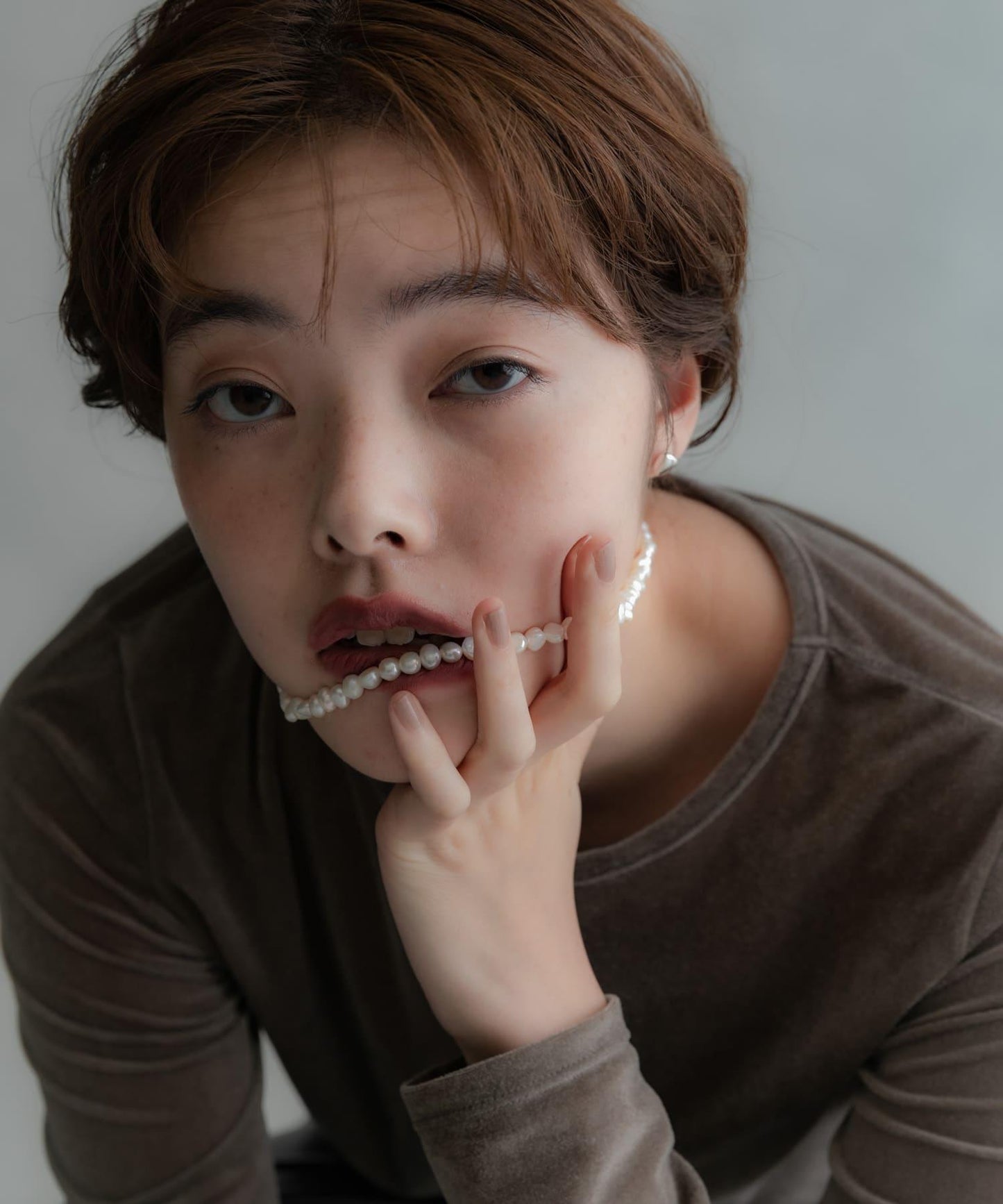 SMELLY so’珍珠吊墜項鍊