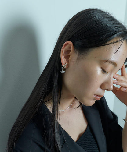 SMELLY so’水晶滴造型耳環