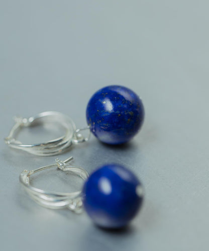 SMELLY 青金石耳釘