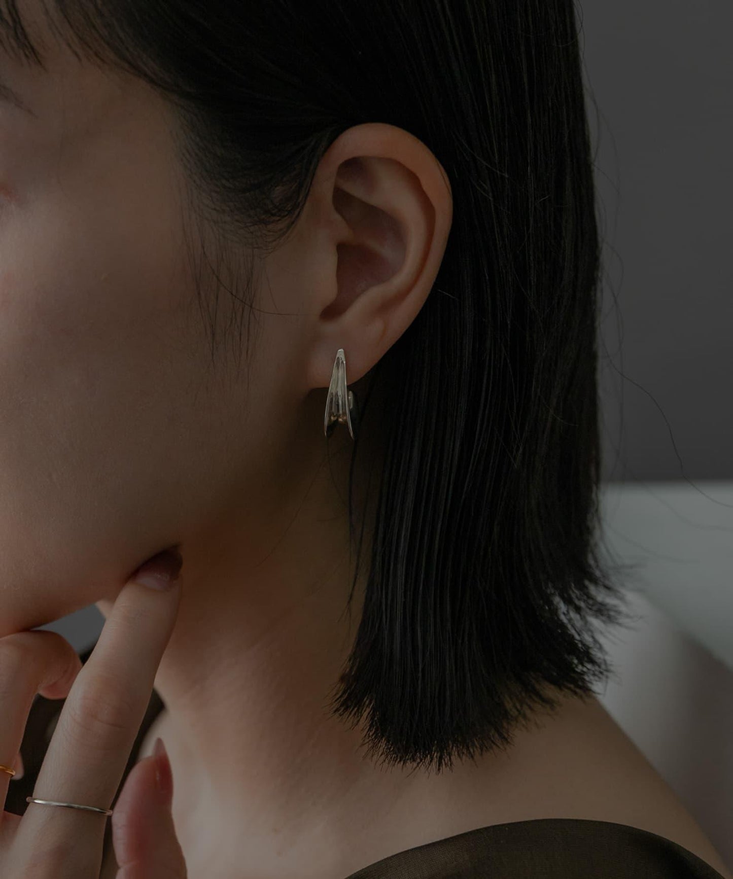 SMELLY so’曲線耳環