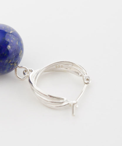 SMELLY 青金石耳釘