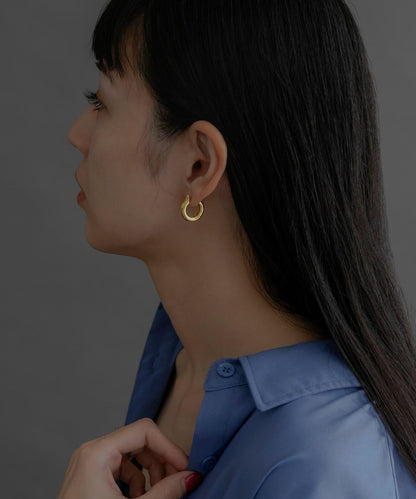 SMELLY so’ 圓形耳環