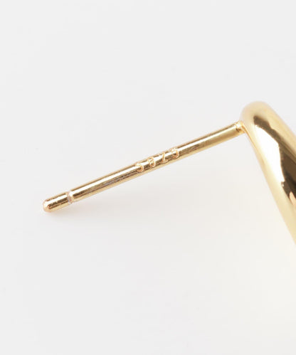 SMELLY so’不對稱純色耳釘