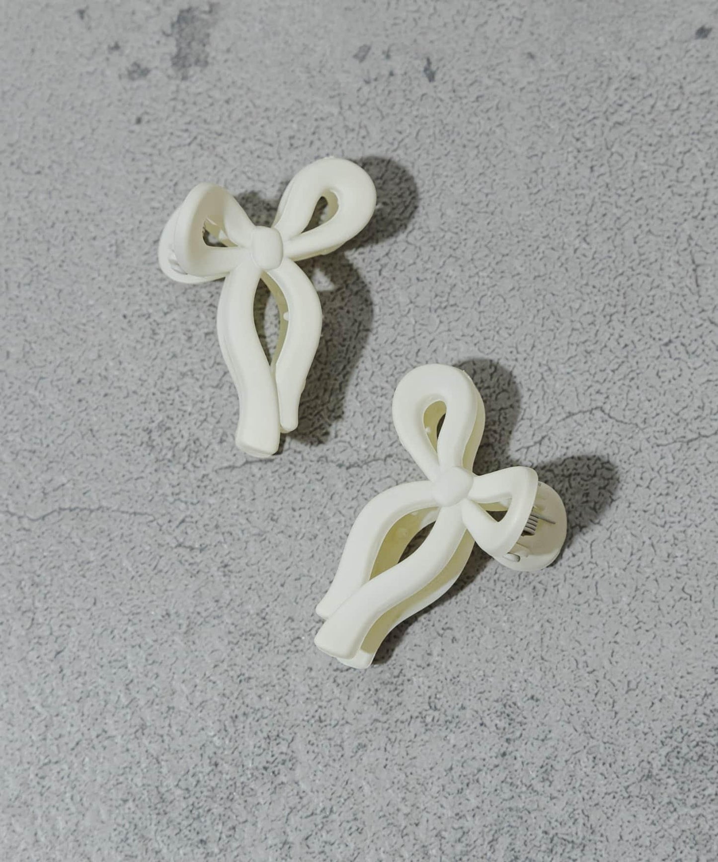 蝴蝶結2件套啞光迷你發抓