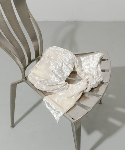 天鵝絨蝴蝶結髮夾