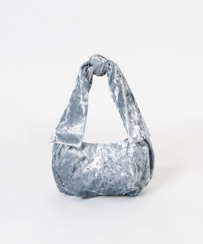 天鵝絨蝴蝶結髮夾