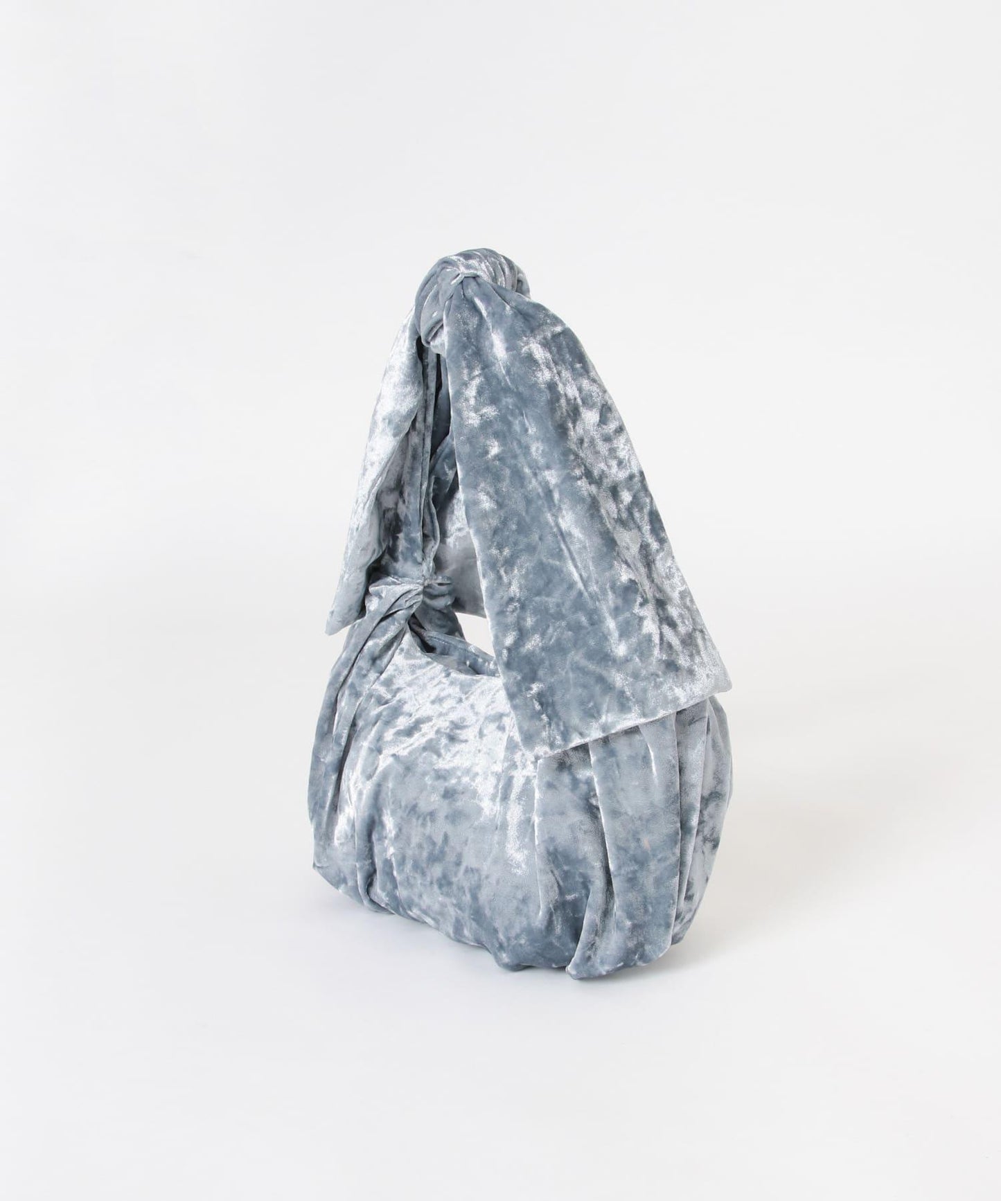 天鵝絨蝴蝶結髮夾