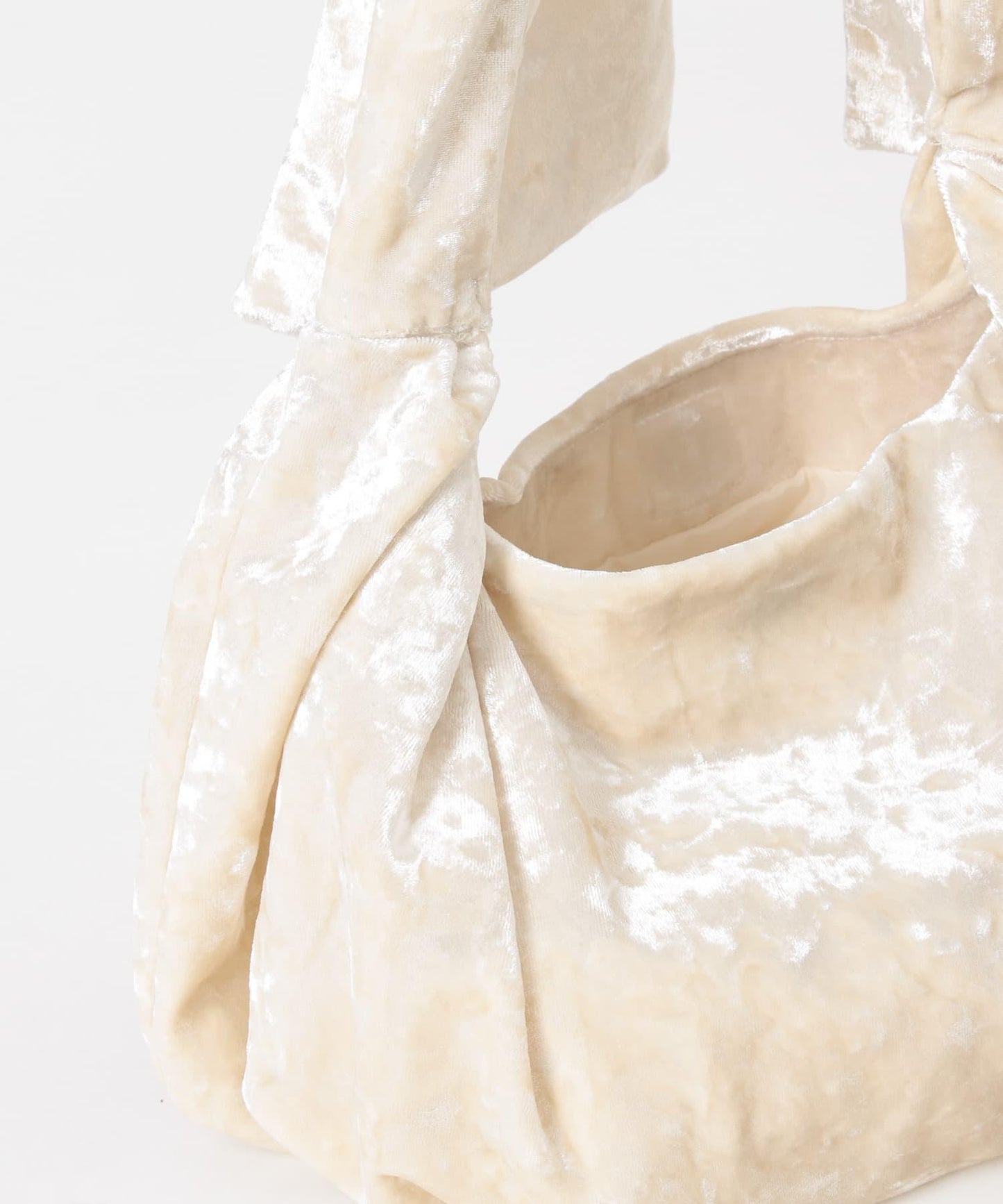 天鵝絨蝴蝶結髮夾