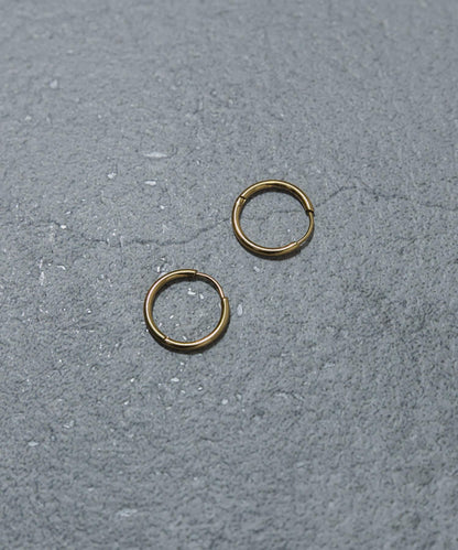 不鏽鋼迷你圓環耳環