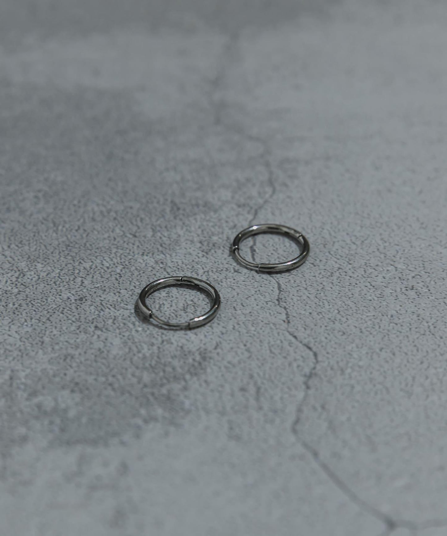 不鏽鋼迷你圓環耳環