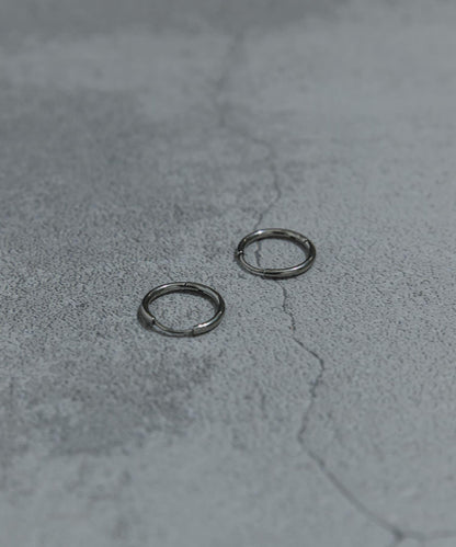 不鏽鋼迷你圓環耳環