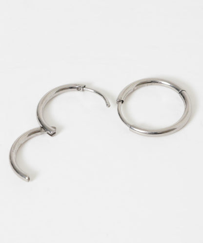 不鏽鋼迷你圓環耳環