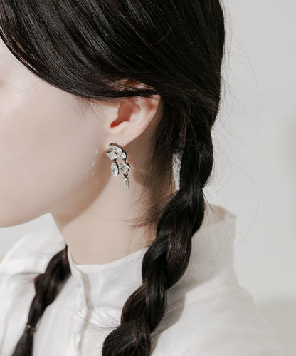 水晶裝飾耳環