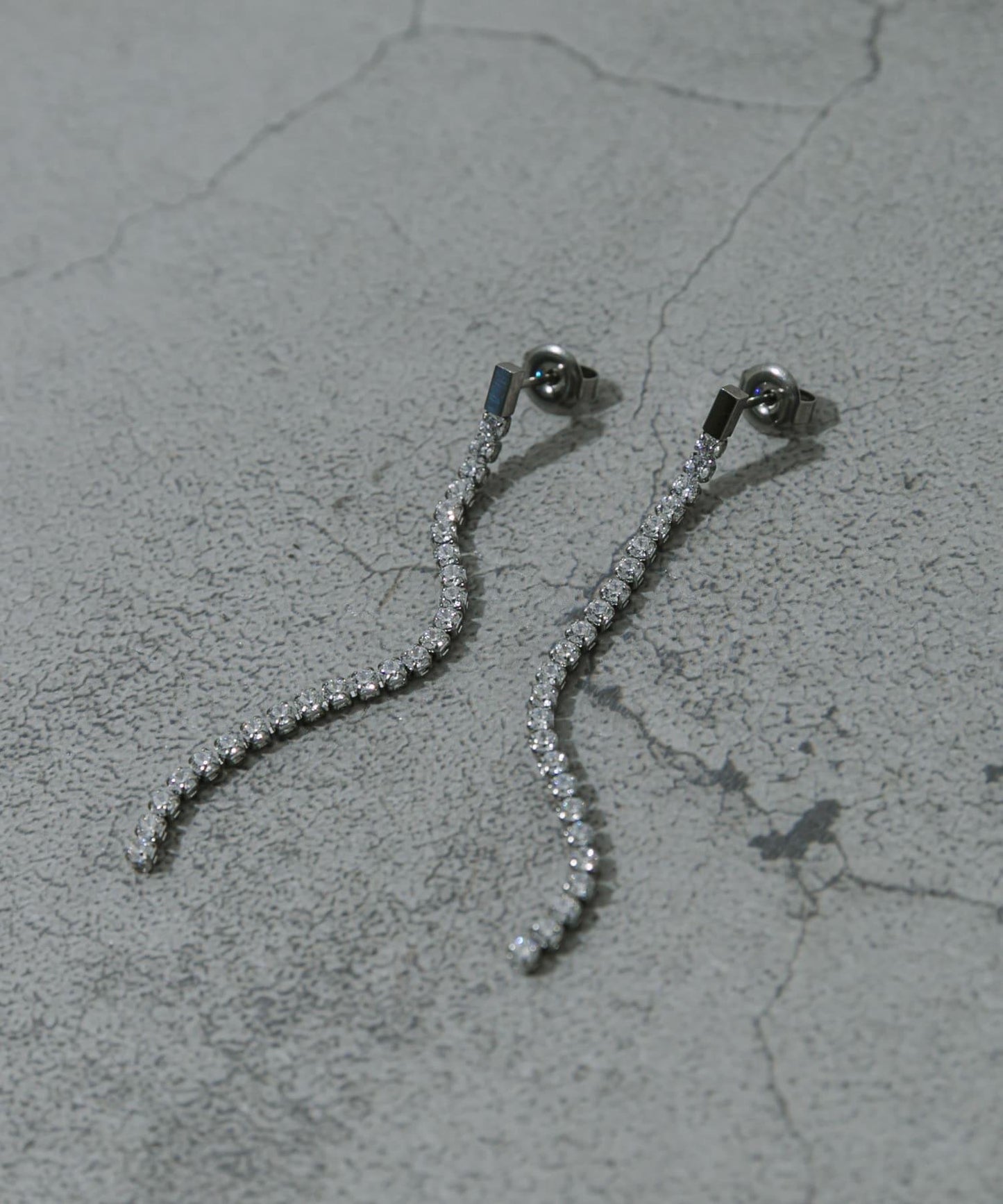 不鏽鋼裝飾鏈條耳環