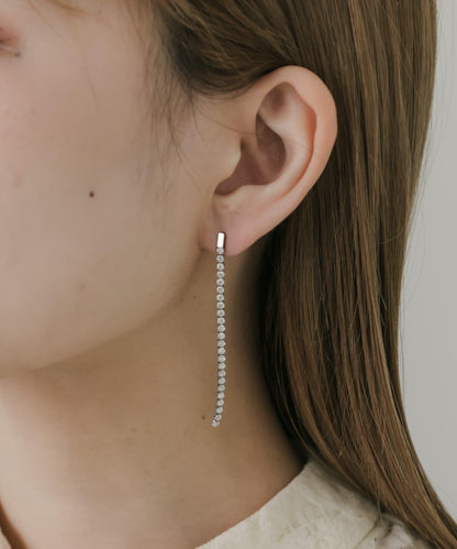 不鏽鋼裝飾鏈條耳環