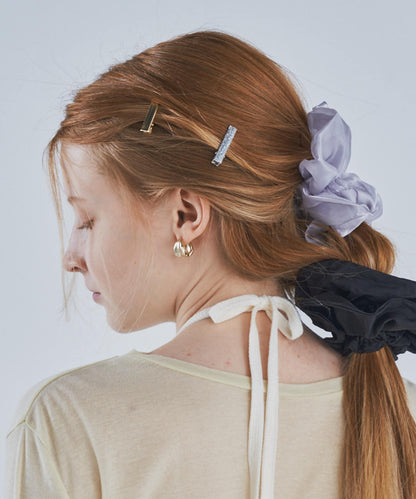 金屬一觸式耳環